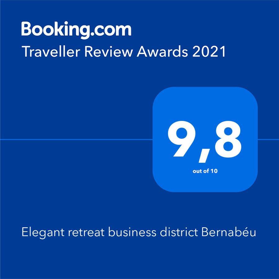 Elegant Retreat Business District Bernabeu Lägenhet Madrid Exteriör bild